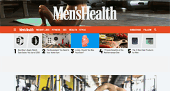 Desktop Screenshot of menshealth.com