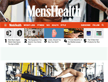 Tablet Screenshot of menshealth.com