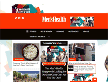 Tablet Screenshot of menshealth.com.sg