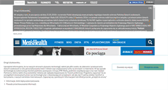 Desktop Screenshot of menshealth.pl