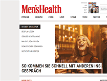 Tablet Screenshot of menshealth.de