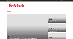 Desktop Screenshot of menshealth.ro