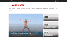 Tablet Screenshot of menshealth.ro